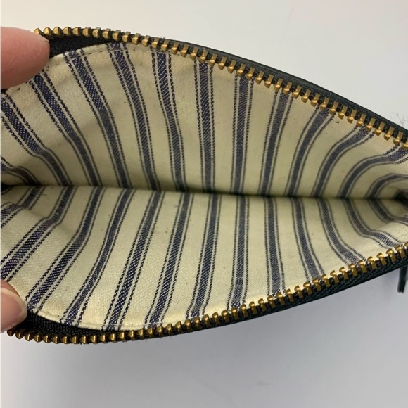 Vintage Coach Skinny Make-Up Kit #7170 Black Glove Tanned Leather - Picture 8 of 12